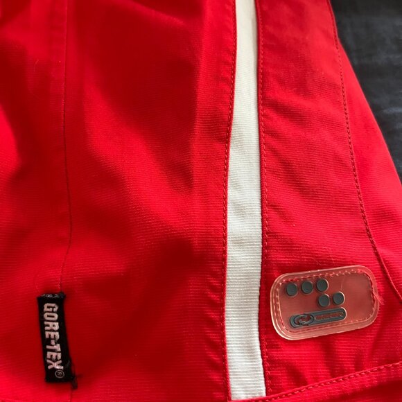 Women's Eider Red Goretex Ski Snowboard Jacket Size 38 (Small/Medium) - Picture 12 of 13